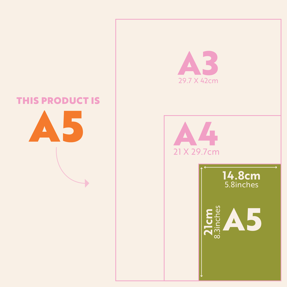 A5 Mon Amour Notebook