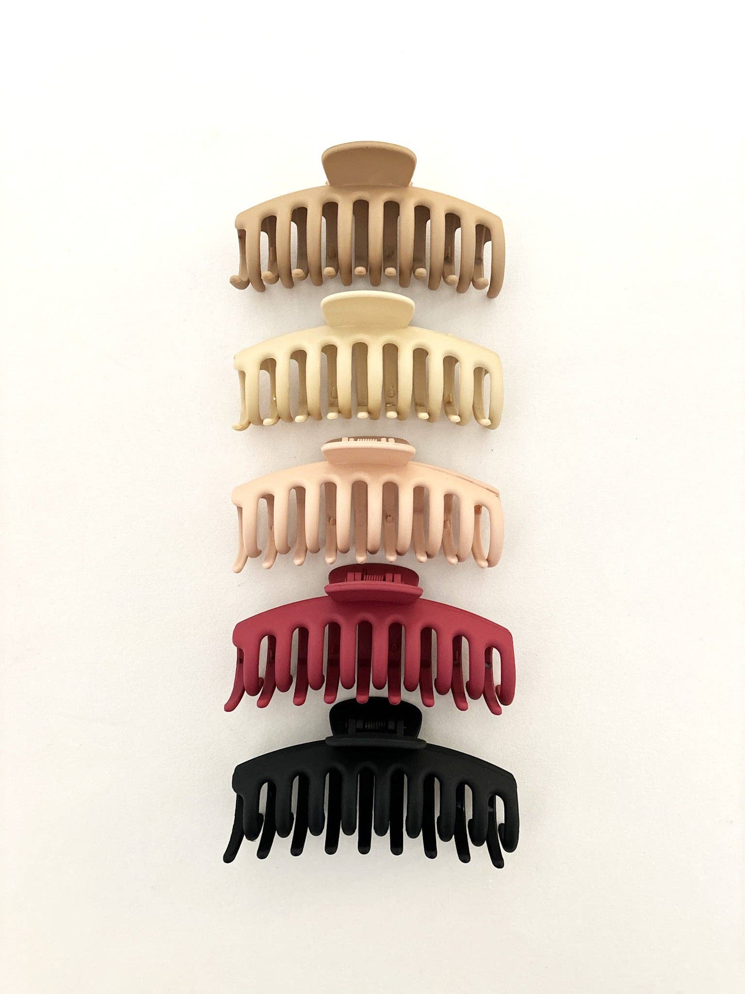 Regina Matte Claw Clip (5col)