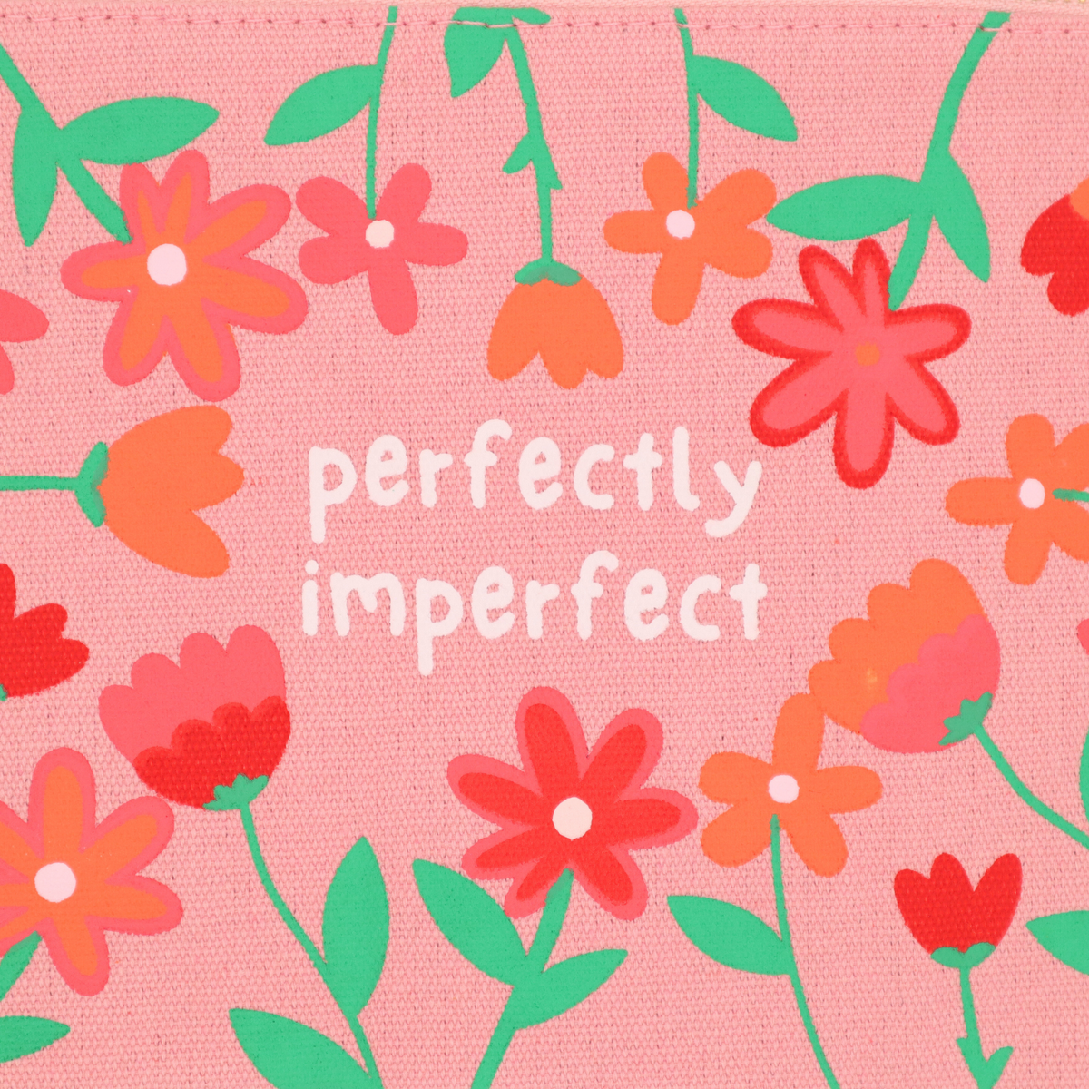 Canvas Pouch Perfectly Imperfect