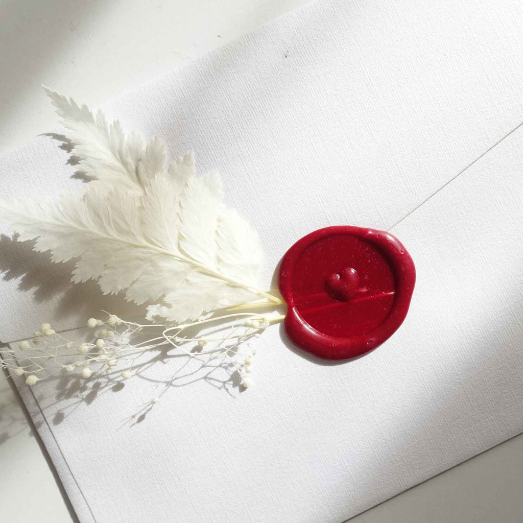 Love Heart 3D wax seal stamp