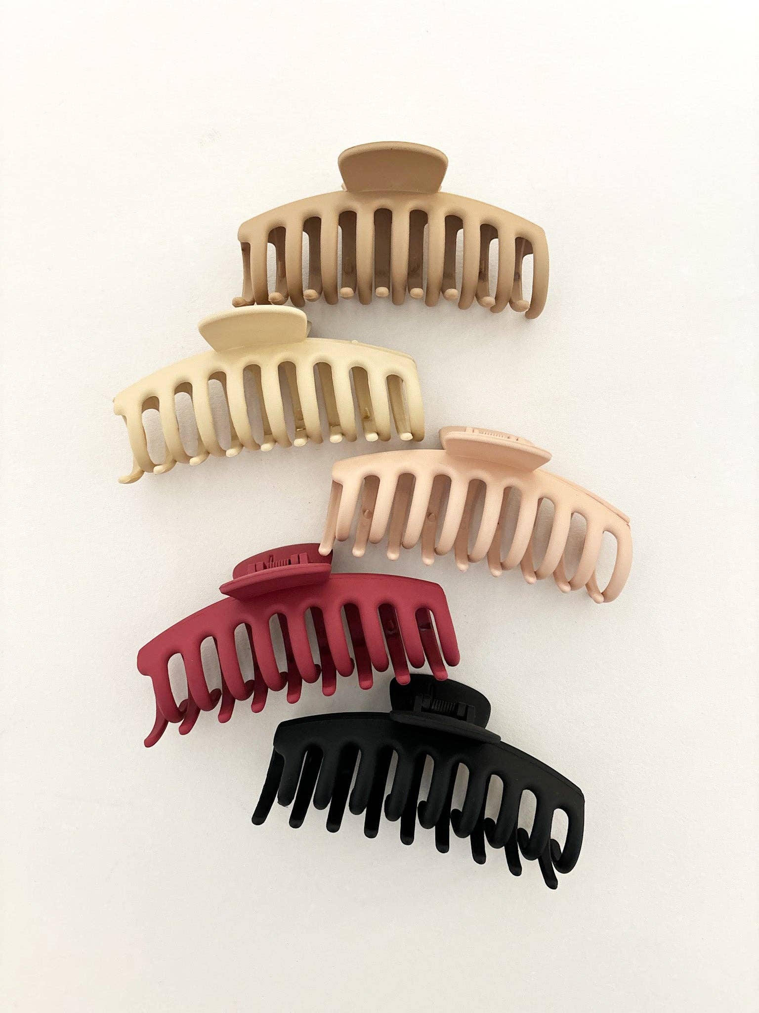 Regina Matte Claw Clip (5col)