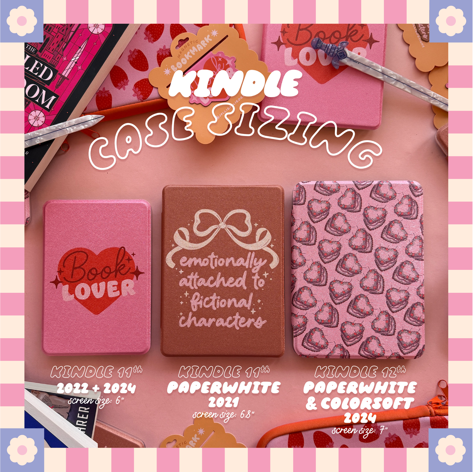 Book Lover Kindle Case