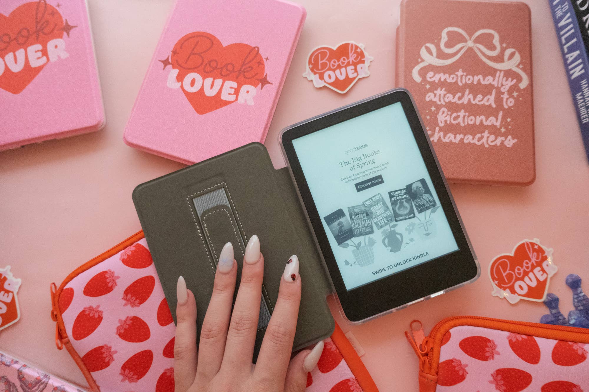 Book Lover Kindle Case