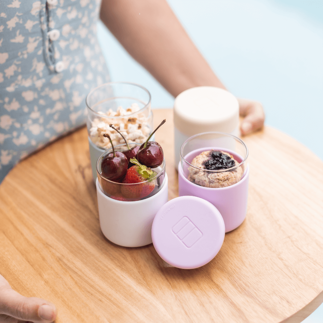 PEACH - Snack Container 6oz
