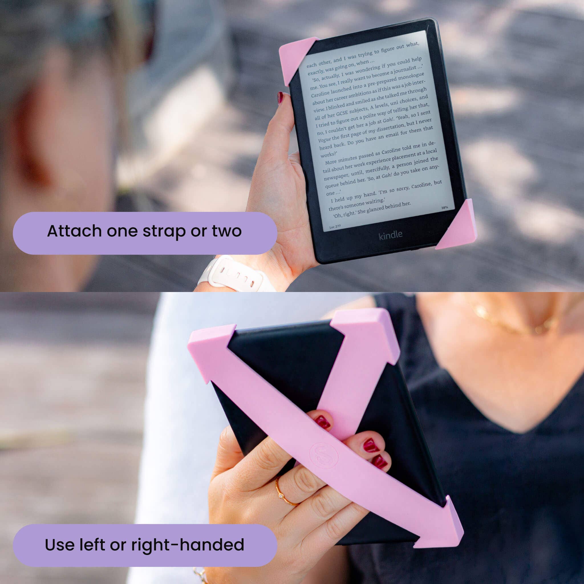 Kindle Straps Bondi Blue - Set of Two