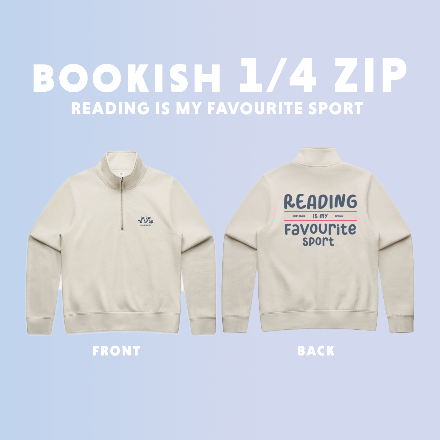BOOKISH SWEATER