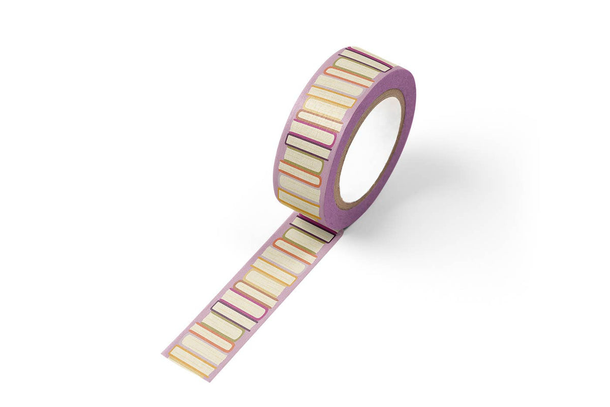 Book Stack Reading Washi Tape