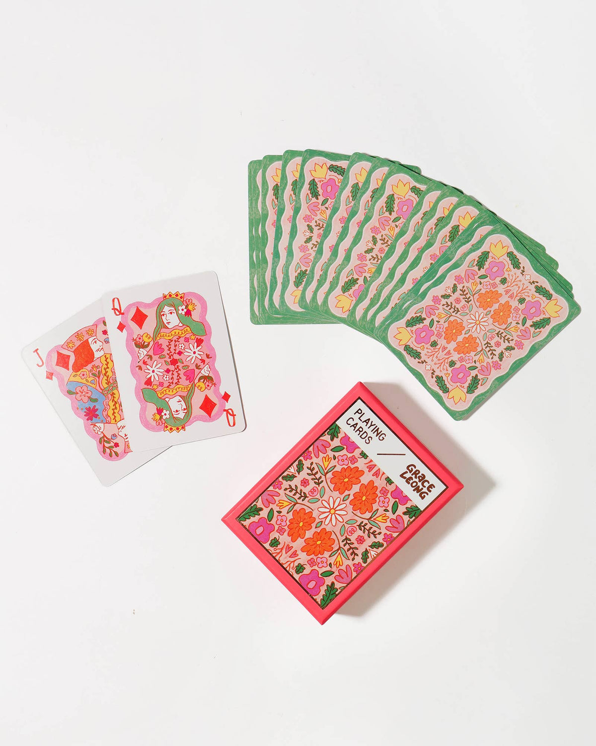 Flower Plus Playing Cards