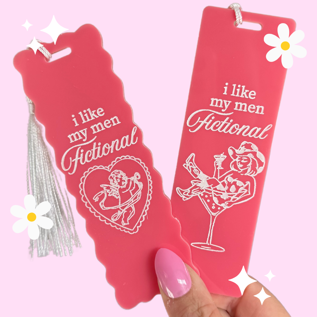 Fictional Men Book Mark (Quirky, Funky, Kawaii,Y2K)
