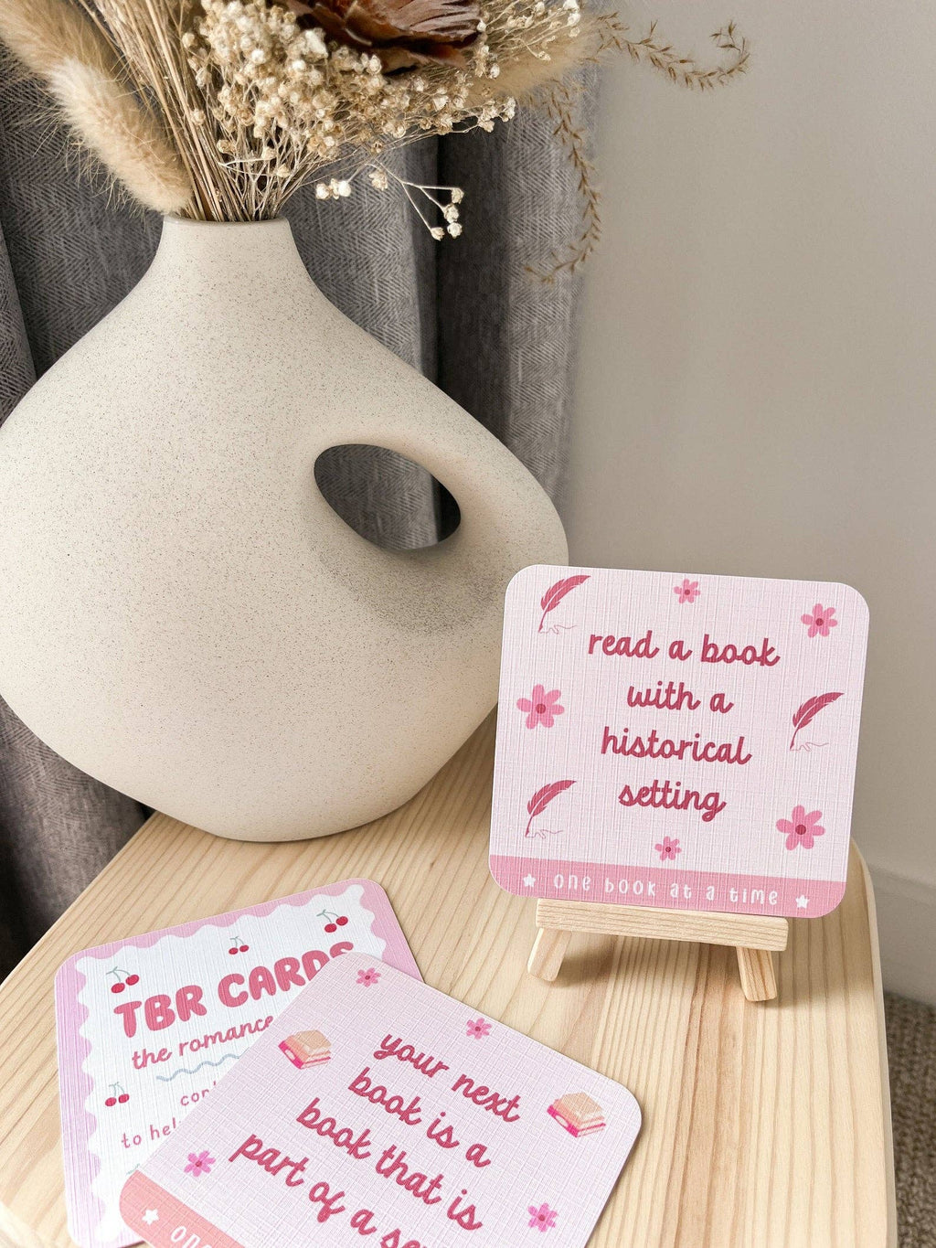 Romance TBR Cards