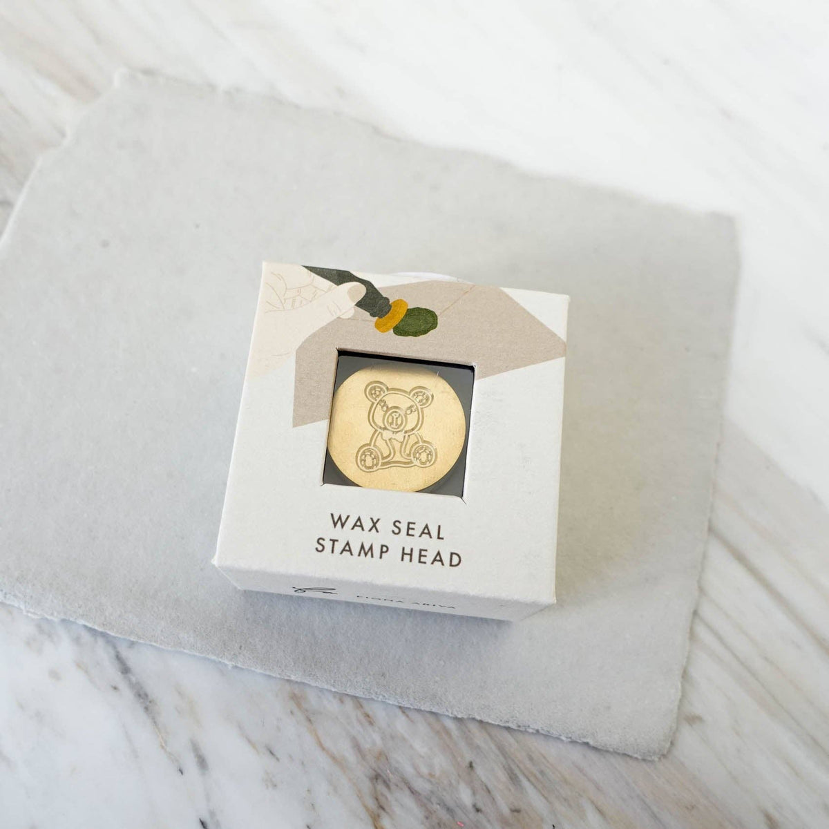 Teddy Bear wax seal - stamp head only