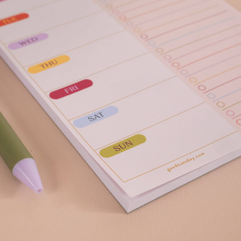 A5 Meal Planner & Shopping List | Colour Theory