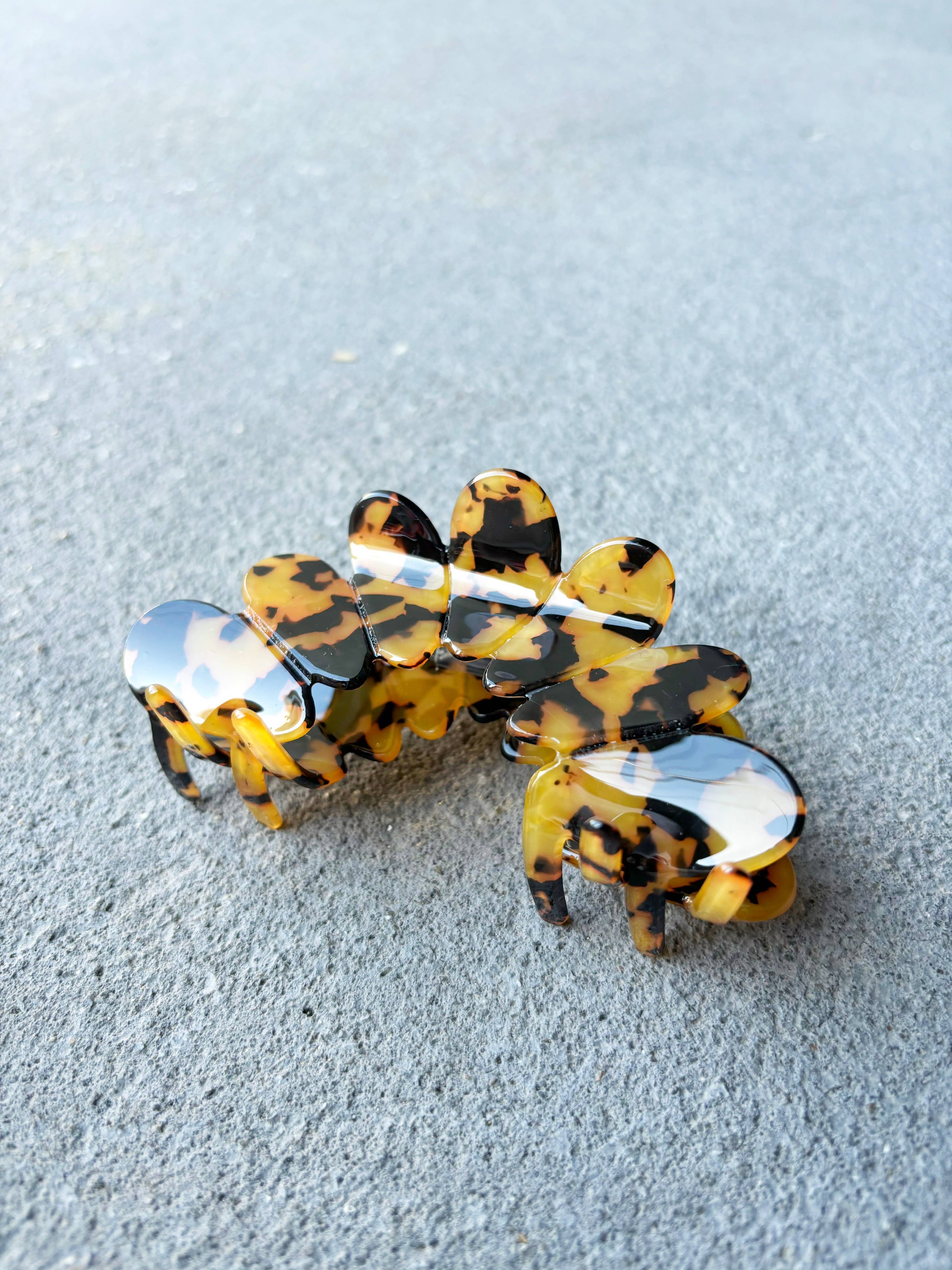 Bubble Hair Claw Clips (4col)