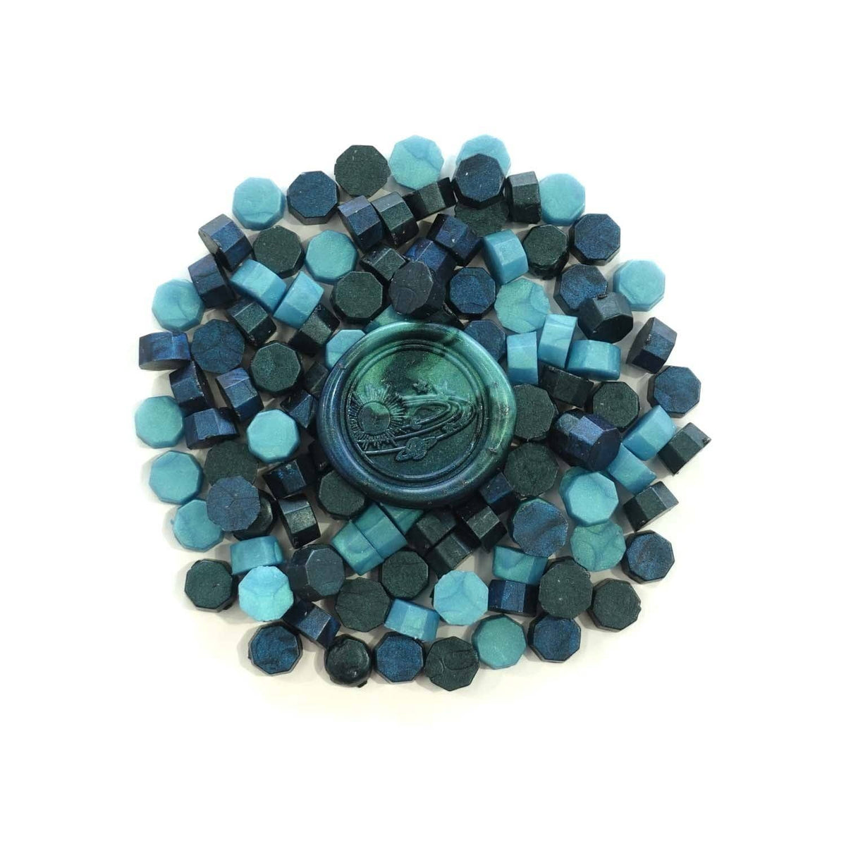 Aurora Mix 100pcs sealing wax beads