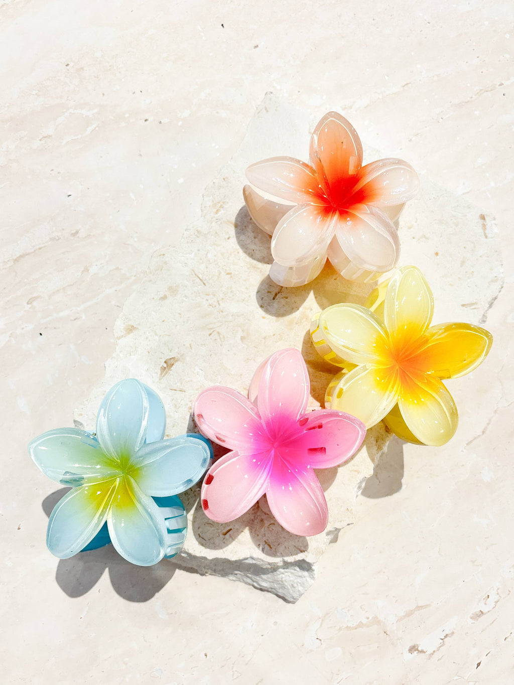 Aloha Flower Claw Clip (5cols)