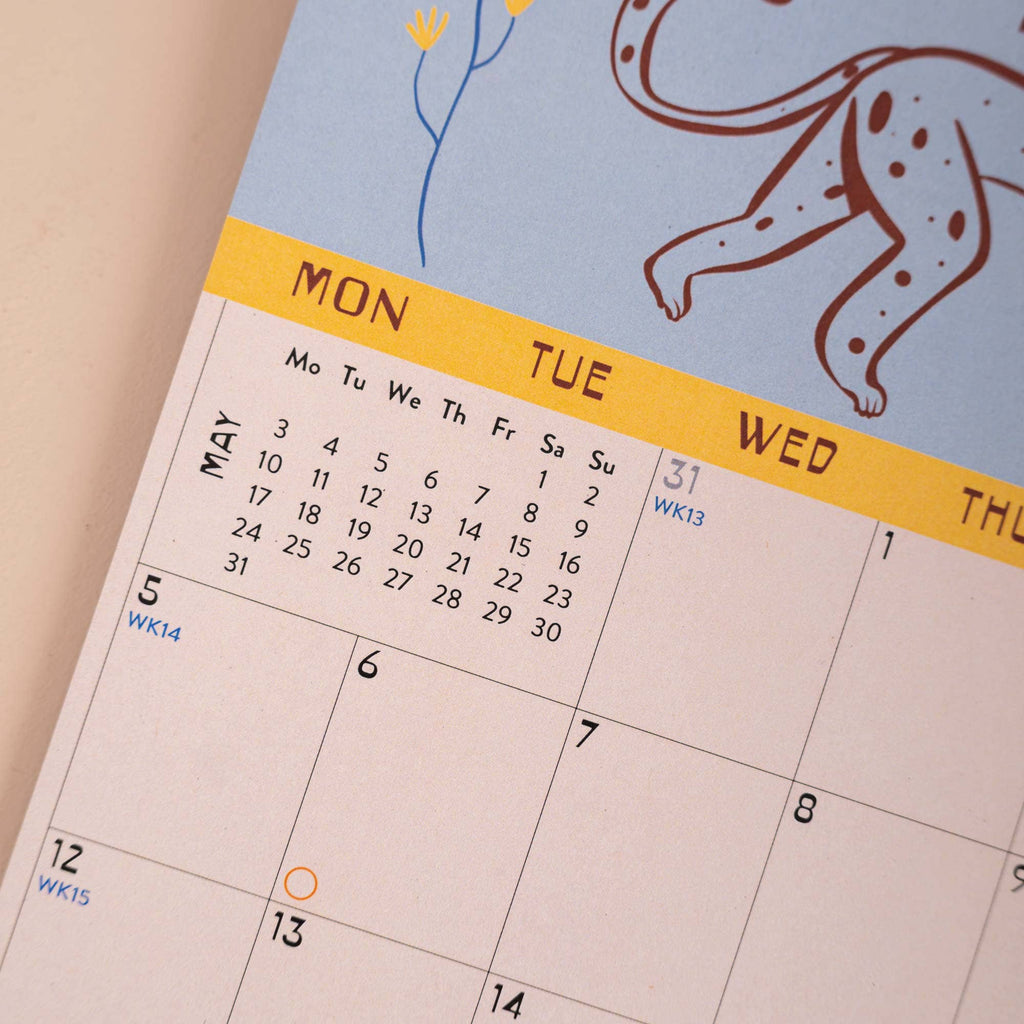2027 Calendar | Desert Dreams | A4