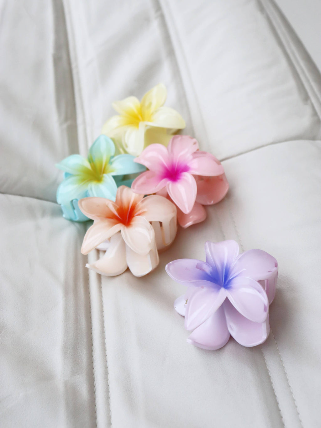 Aloha Flower Claw Clip (5cols)