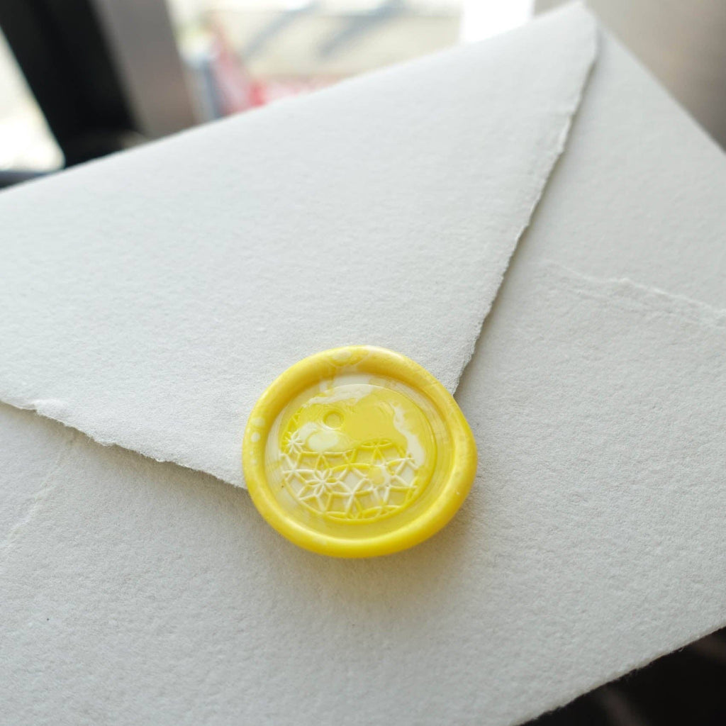 Mixed Yellows 100pcs sealing wax beads