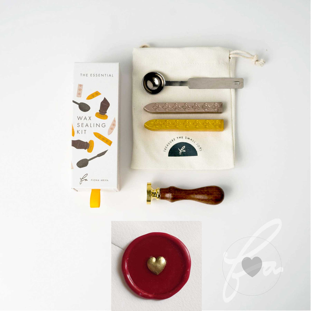 Love Heart 3D wax seal stamp