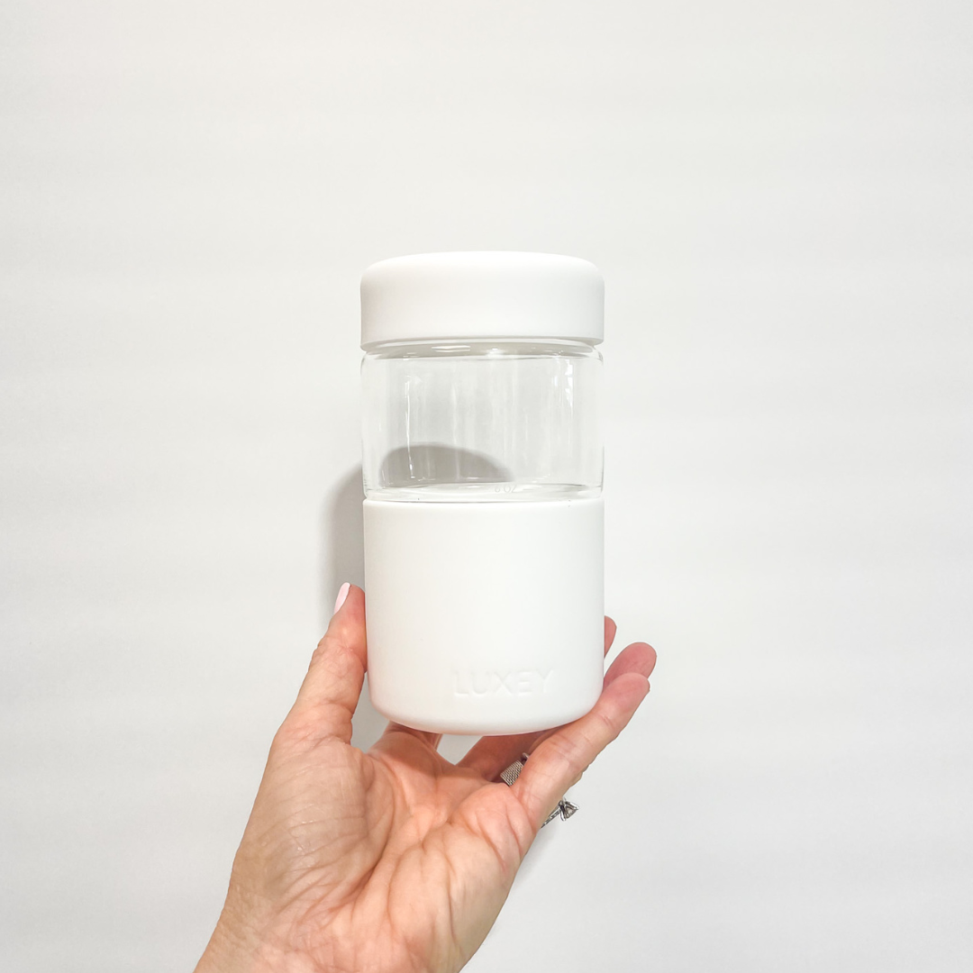WHITE - Original Reusable Coffee Cup 12oz