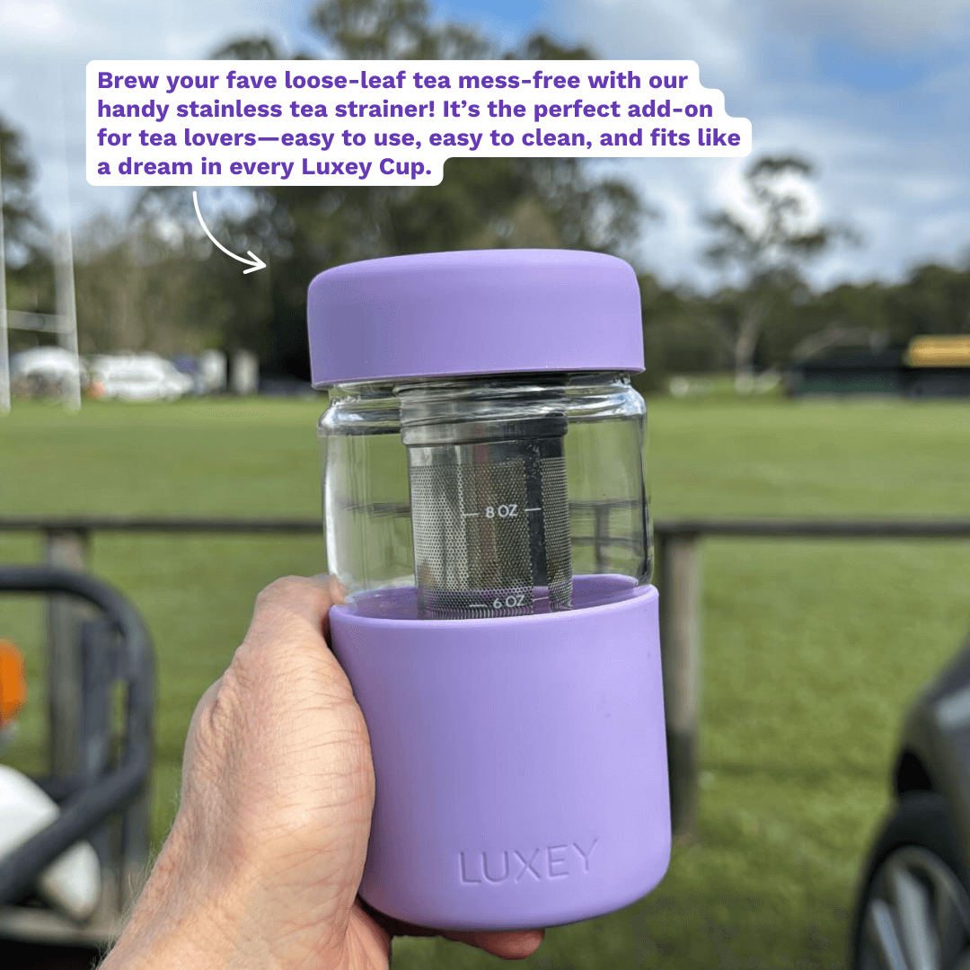 ORIGINAL -  Reusable Glass Coffee Cup 12oz