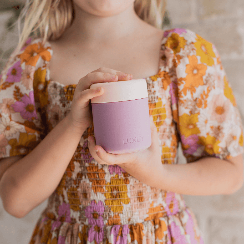 PEACH - Snack Container 6oz