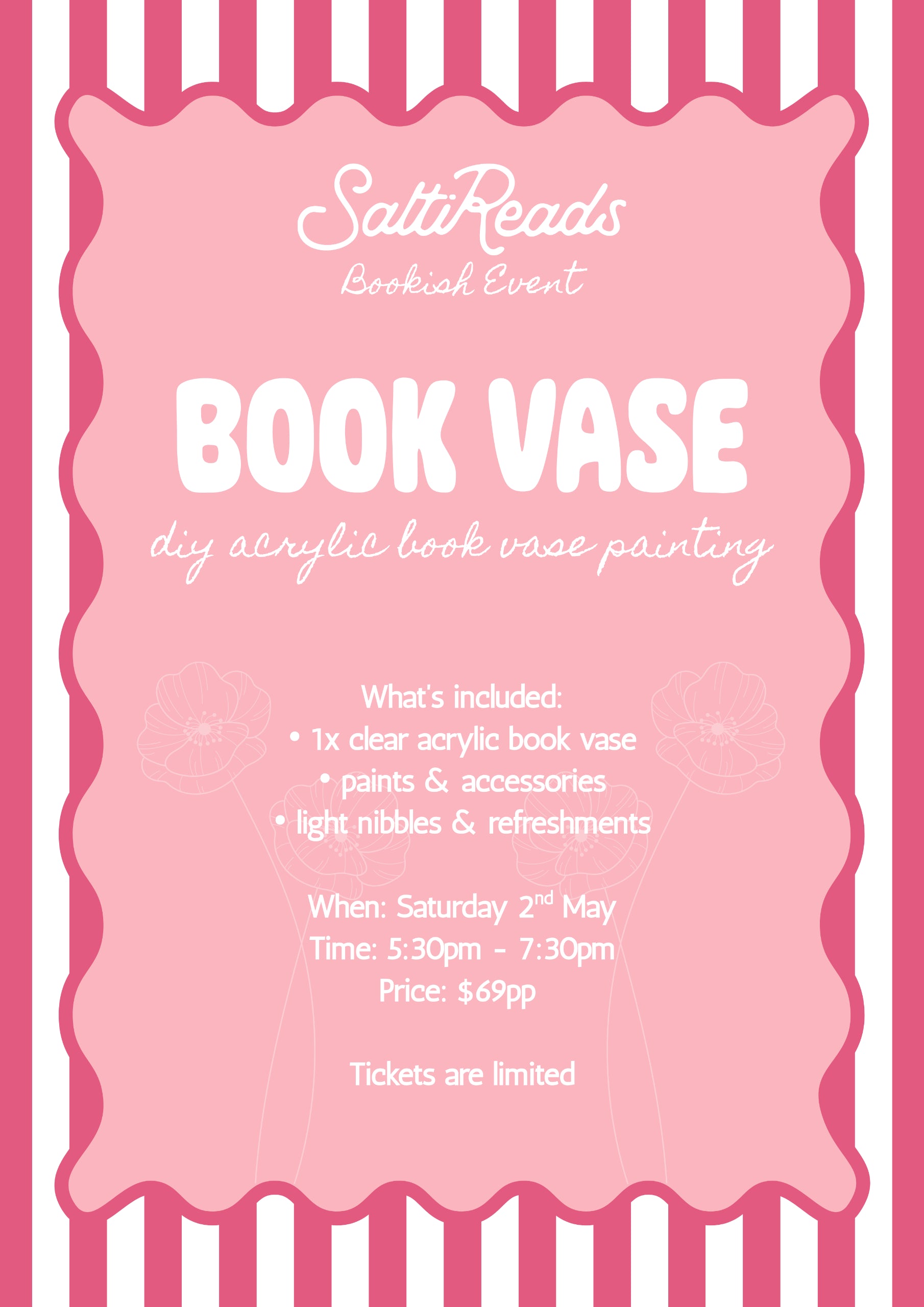 Book Vase Event