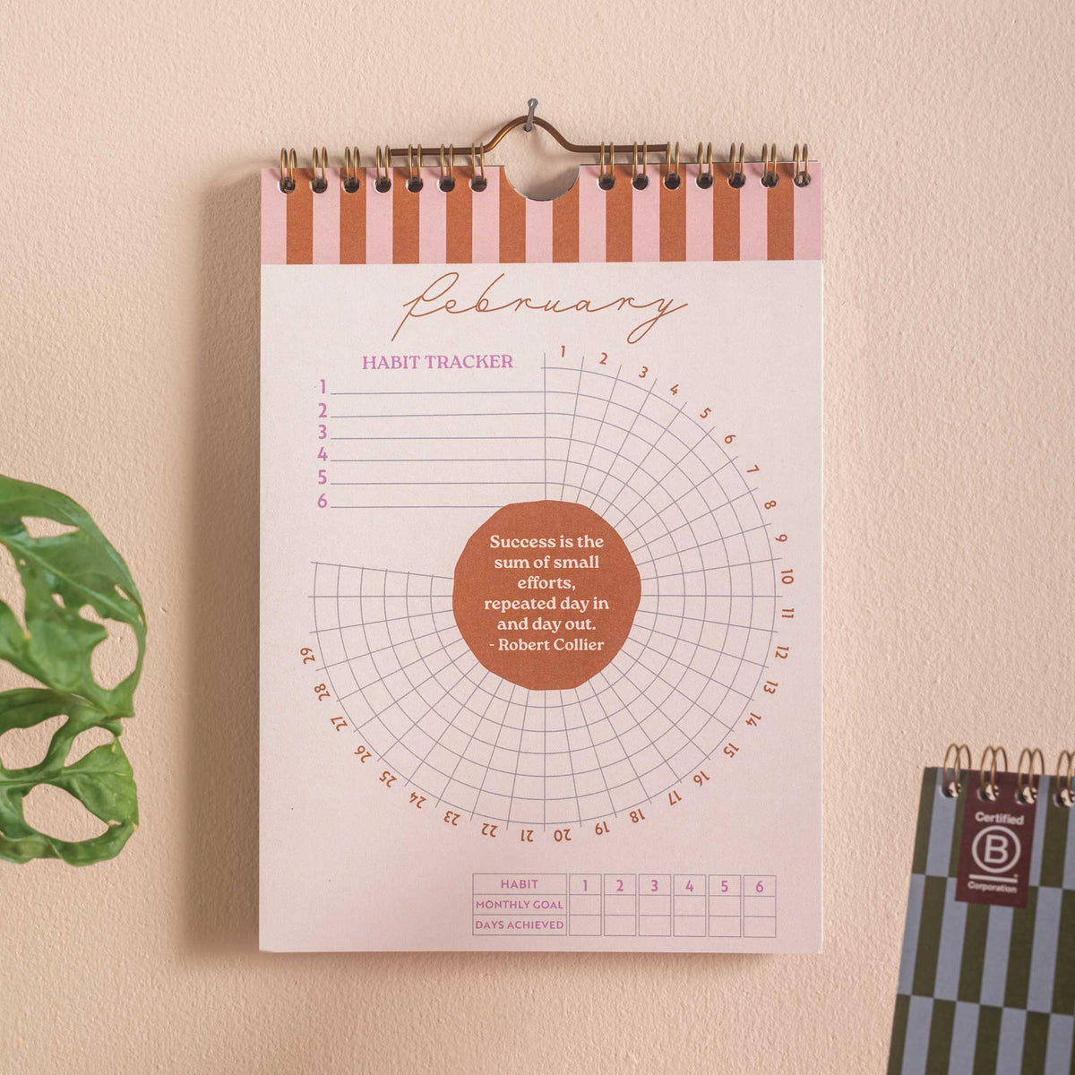 Habit Tracker | 12 Month | Boho Nouveau