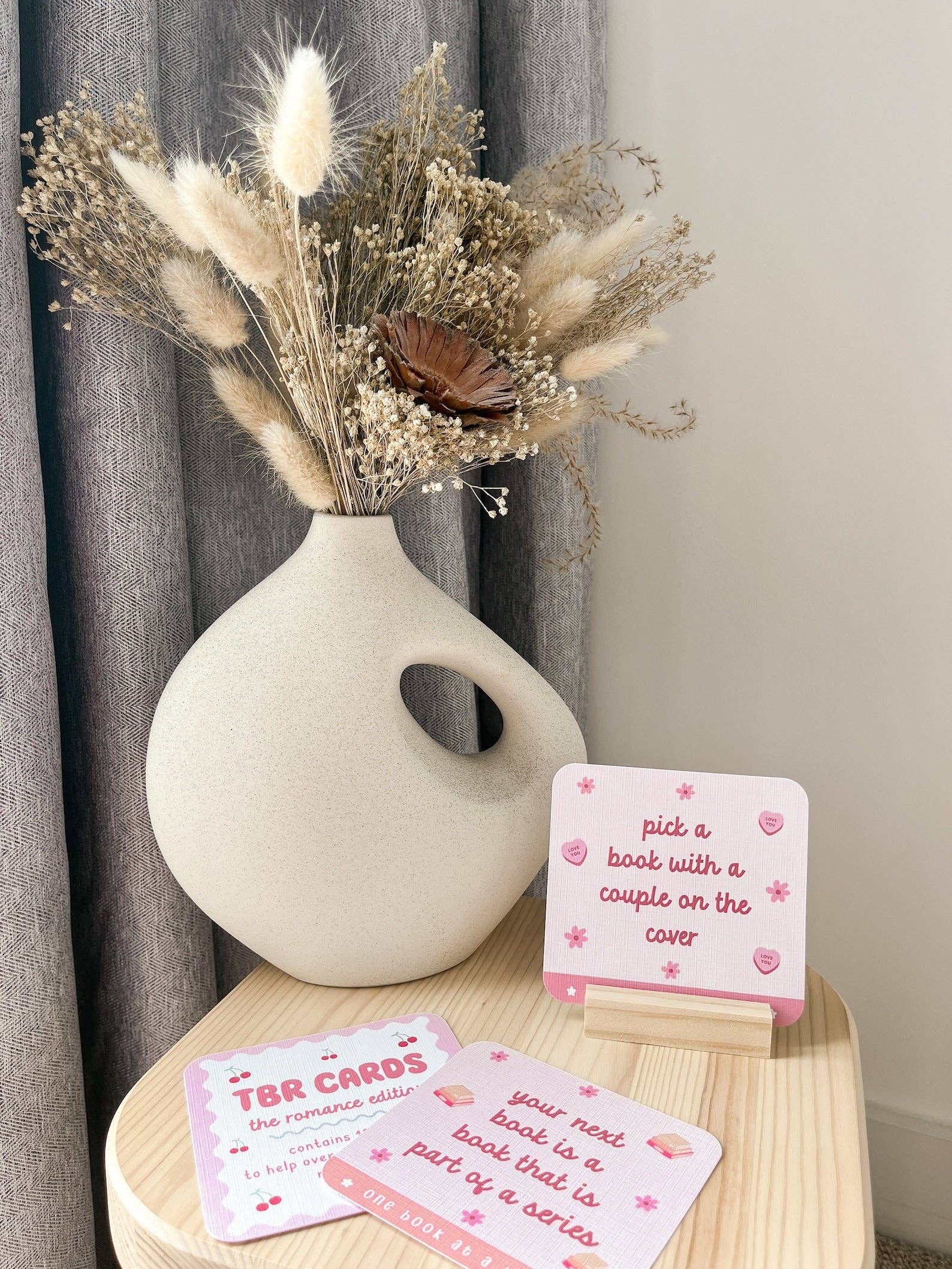 Romance TBR Cards