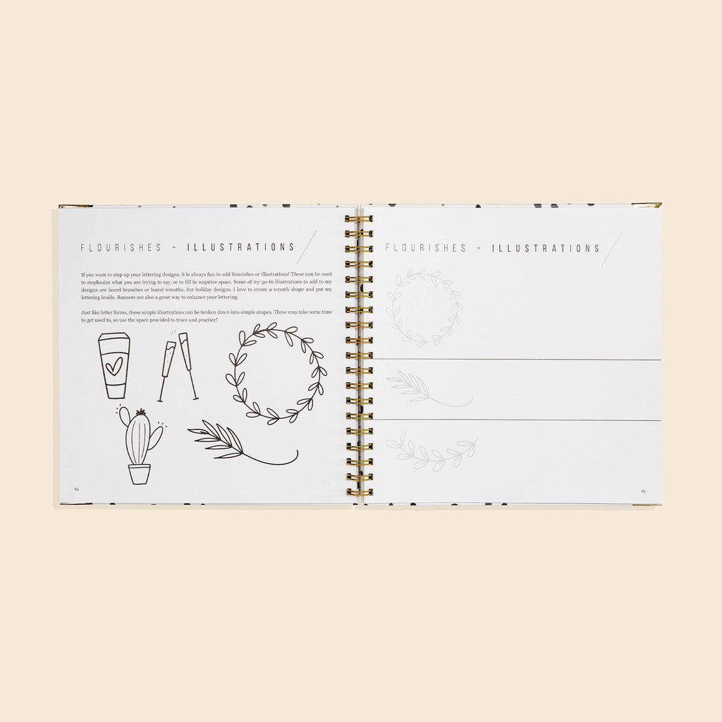 Hand Lettering: A Calligraphy Workbook to Start a New Hobby