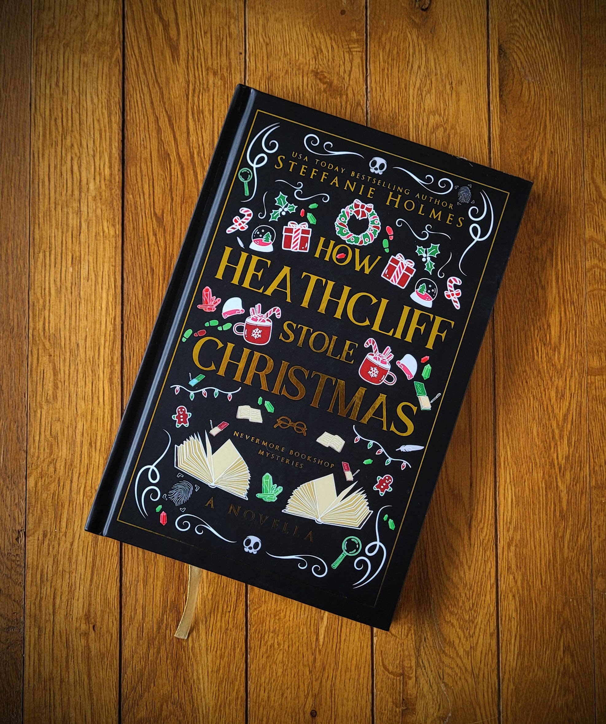 LIMITED EDITION How Heathcliff Stole Christmas - SIGNED hardcover luxe edition