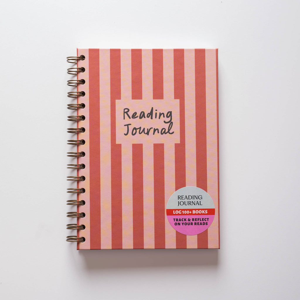 Reading Journal A5 | Deckchair Stripe | Hardcover