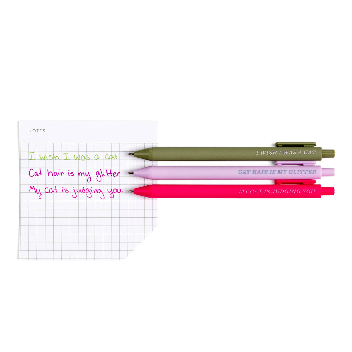 The Cat Person Gel Pen Set