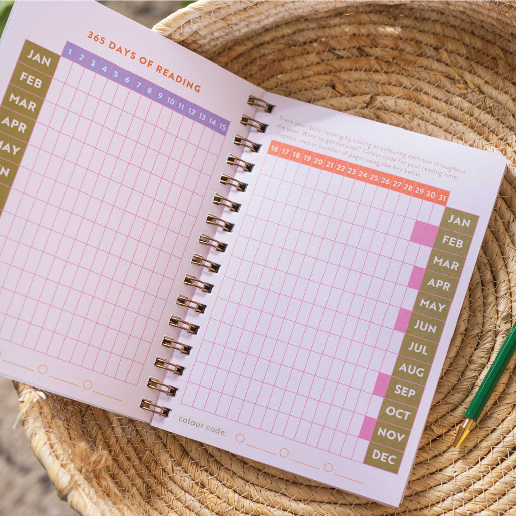 Reading Journal A5 | Deckchair Stripe | Hardcover