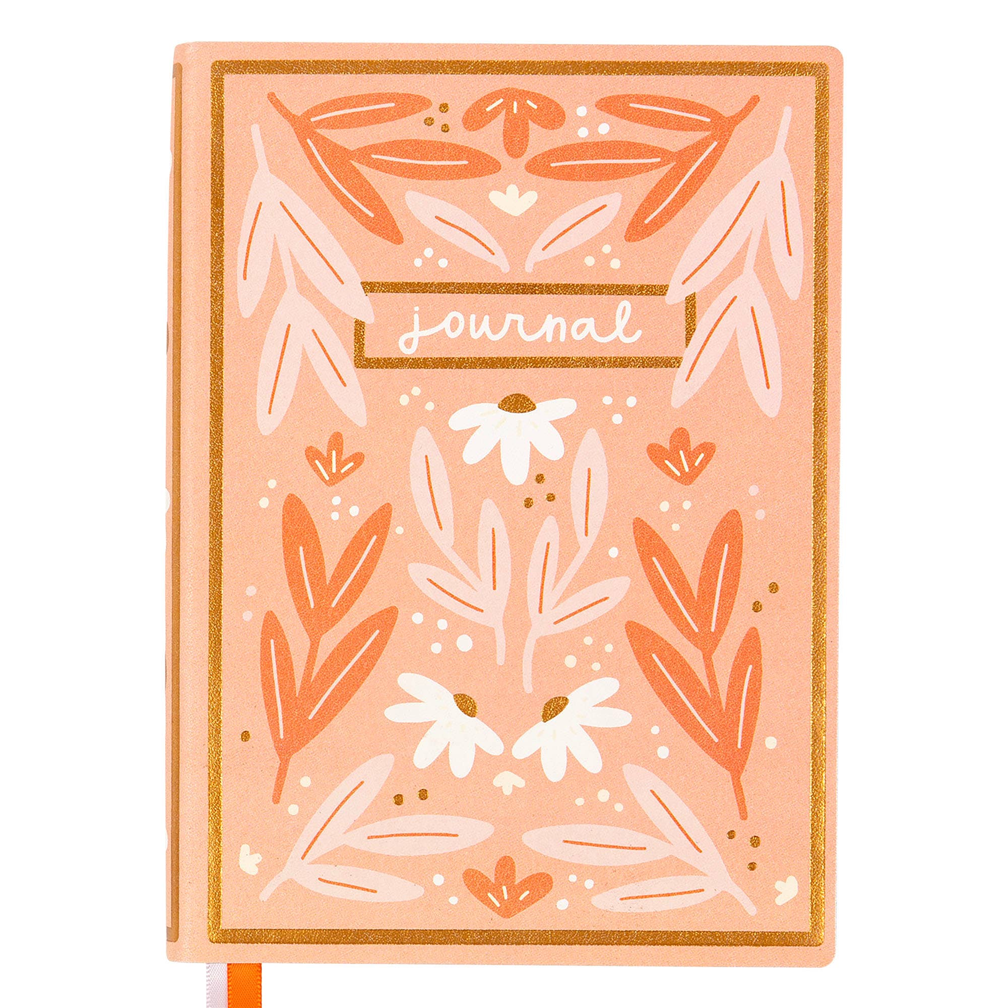 Pink Floral 5x7 Lined Softcover Book Journal
