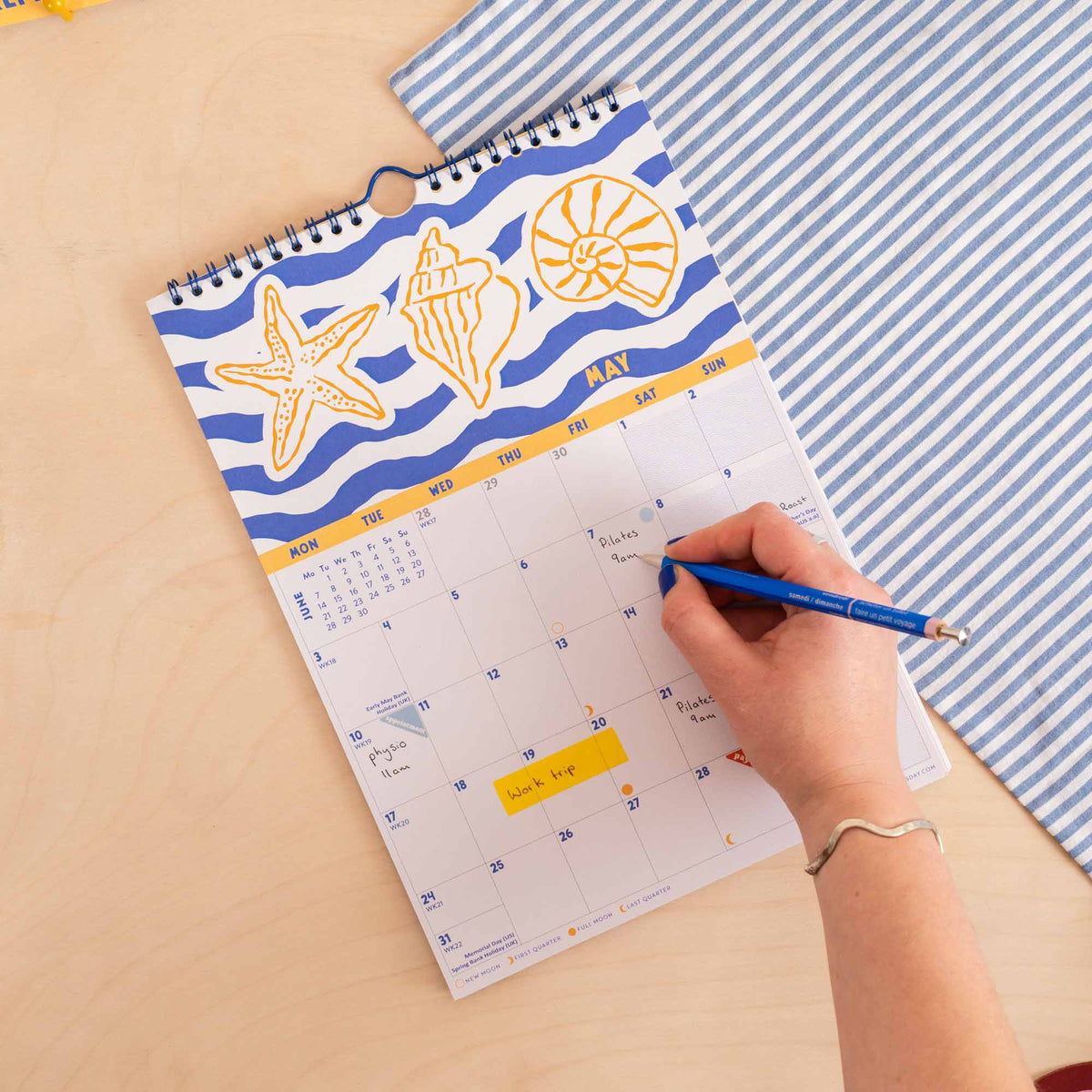 2027 Calendar | Amalfi Sunshine | A4