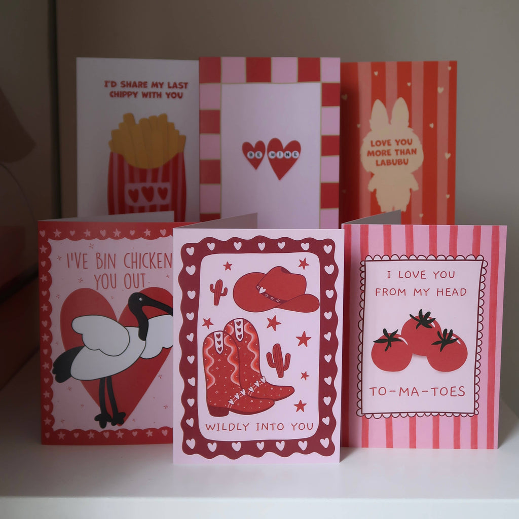 Love Card | Wildly Into You | Cowboy Boot | Anniversary