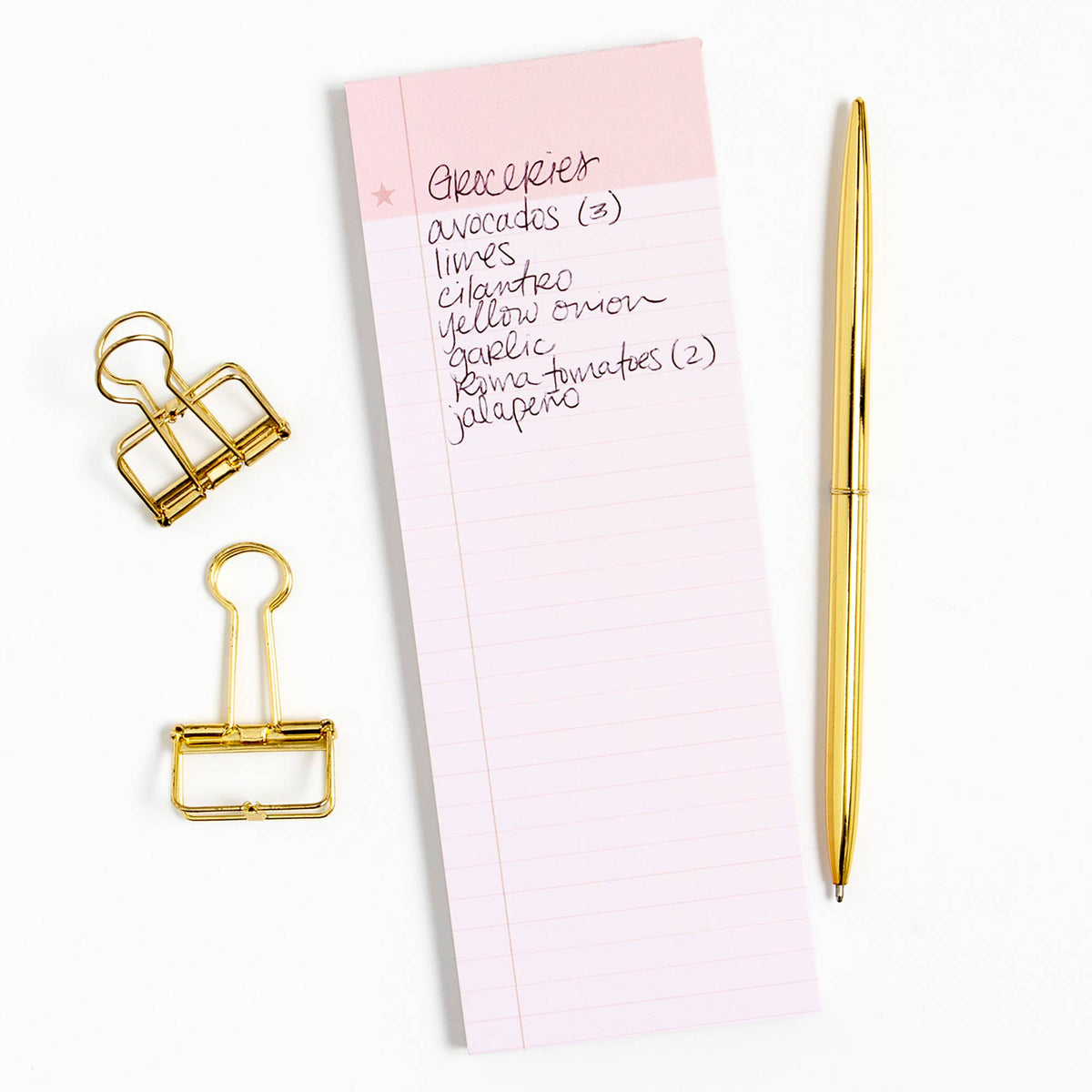 Pink List Notepad