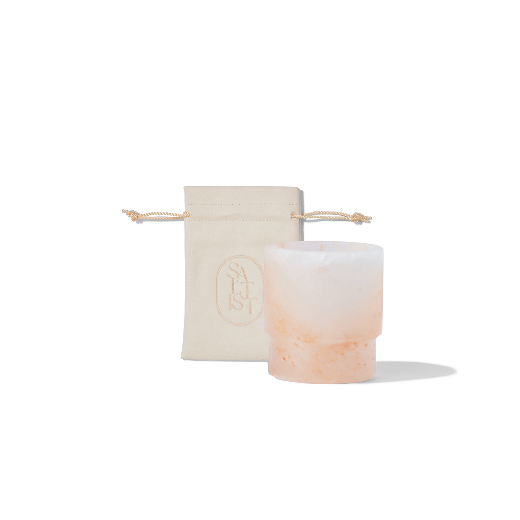 Himalayan Salt Margarita Glasses: Set of 2 / White