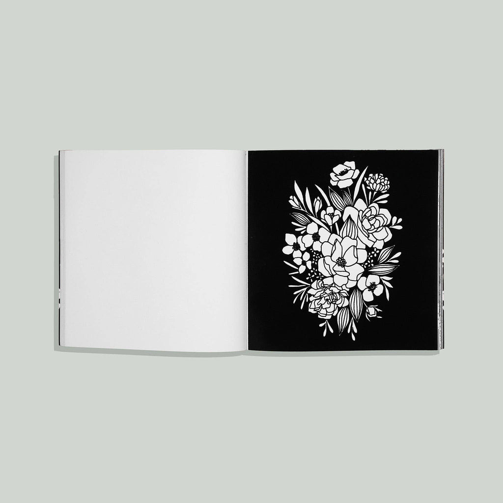 Bloom: Adult Coloring Book with Velvet Pages