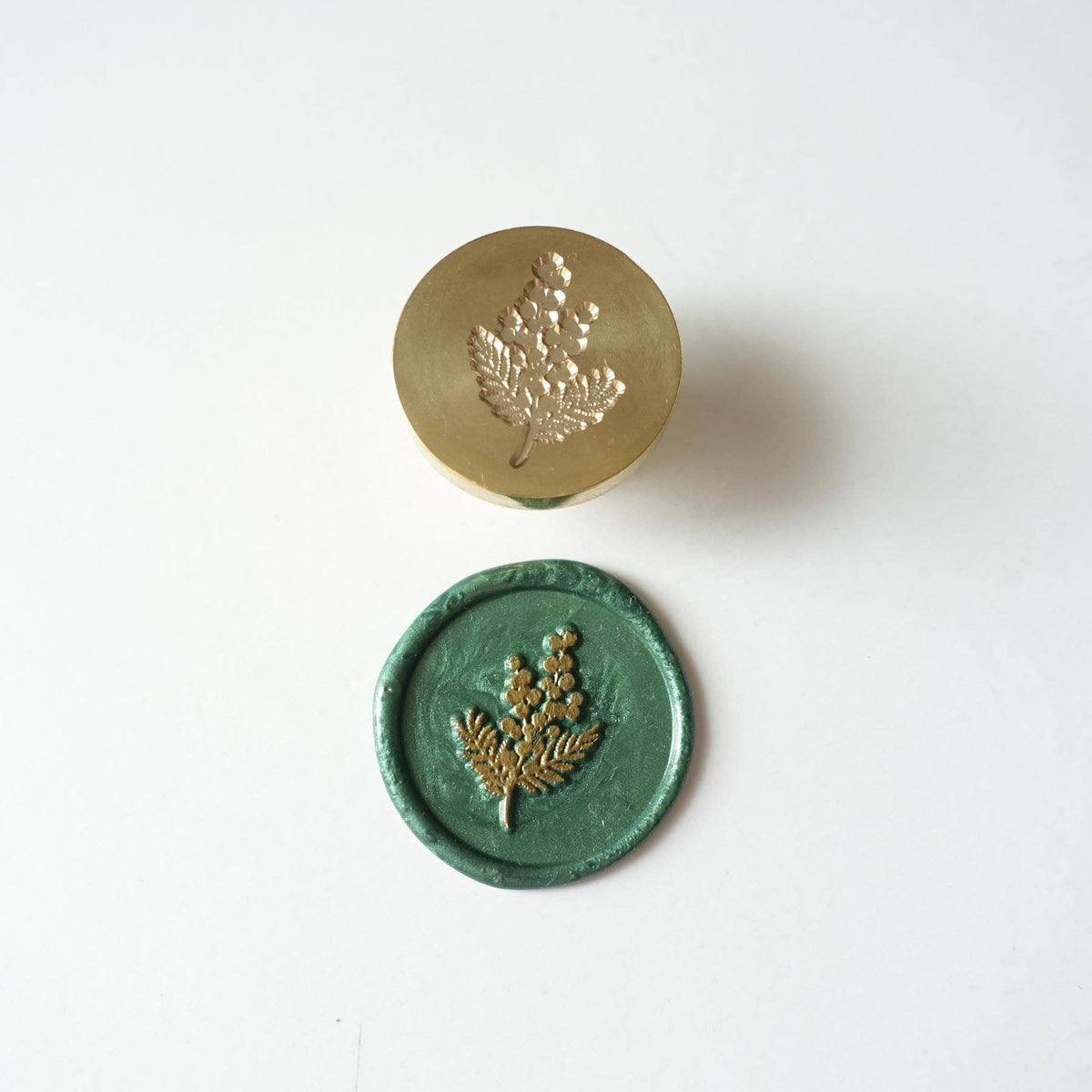 Wattle wax seal - Stamp head only