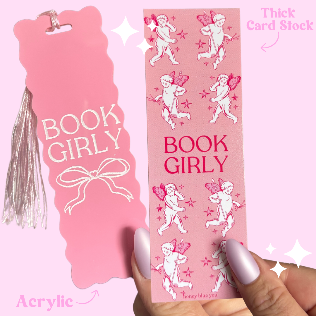 Book Girly Book Mark (Quirky, Funky, Kawaii,Y2K)