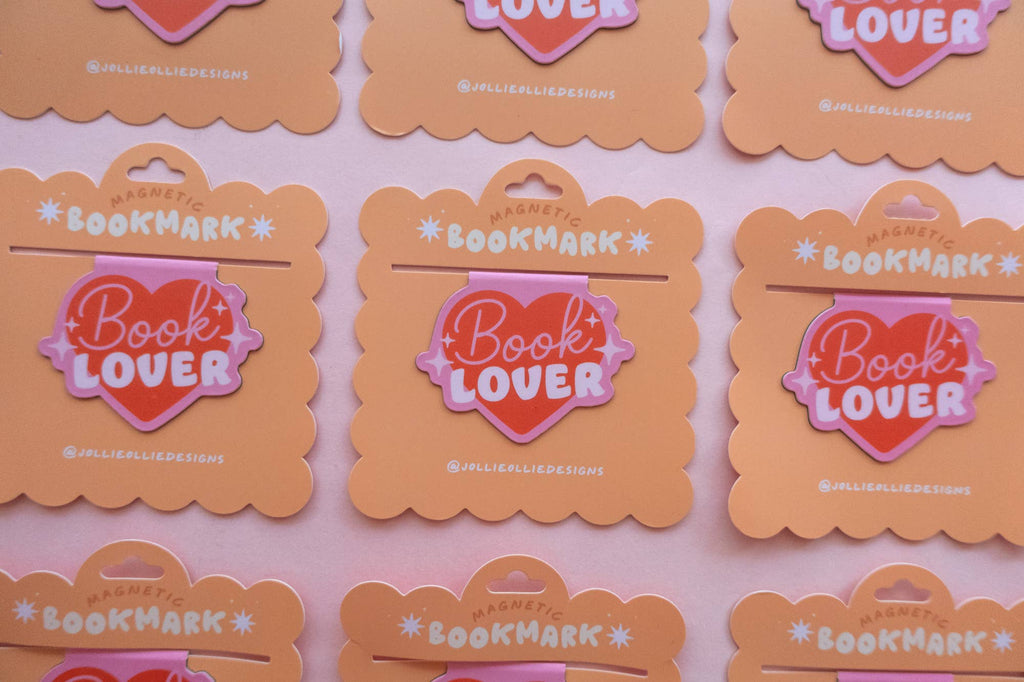 Book Lover Magnetic Bookmark