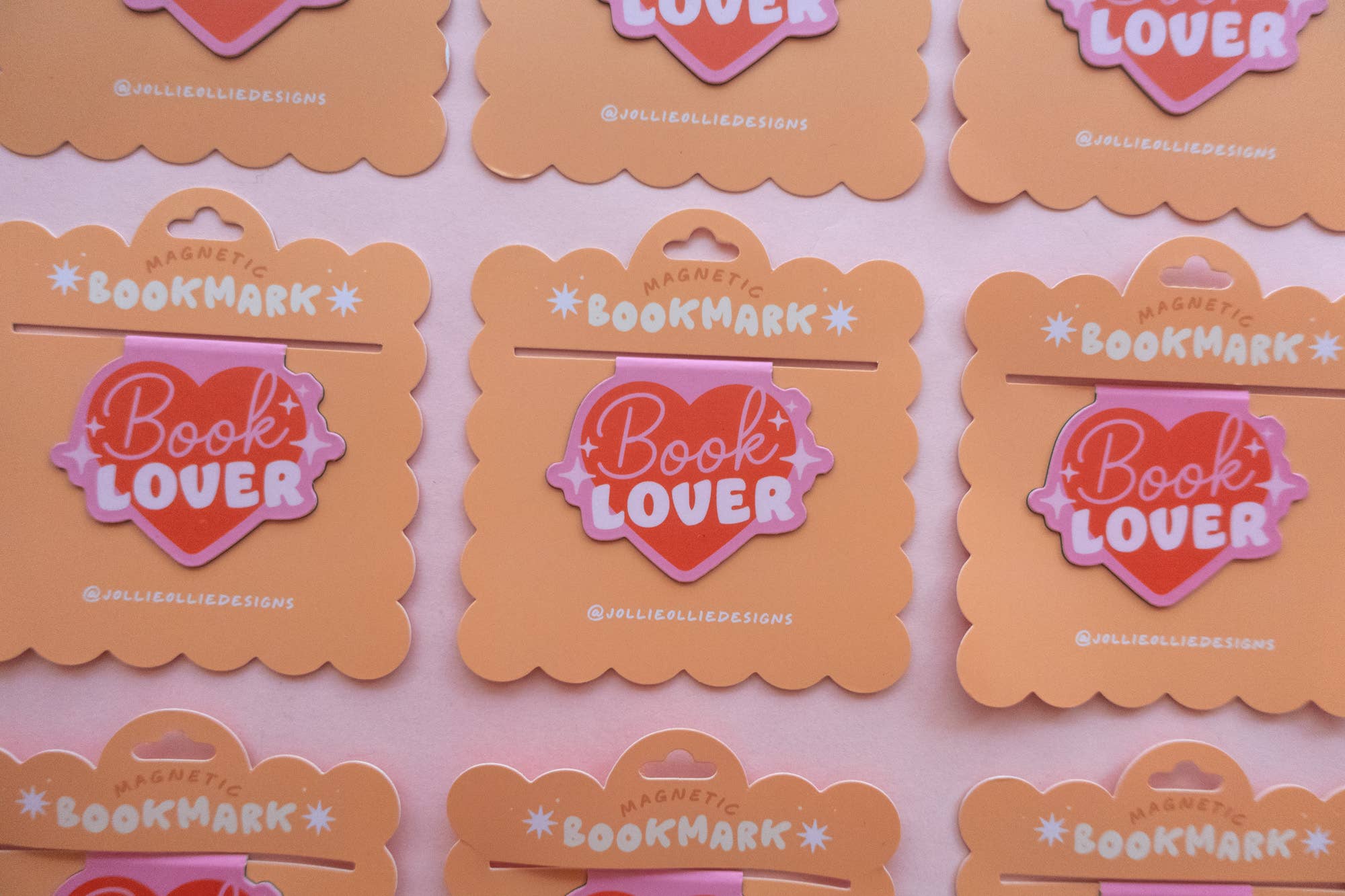 Book Lover Magnetic Bookmark