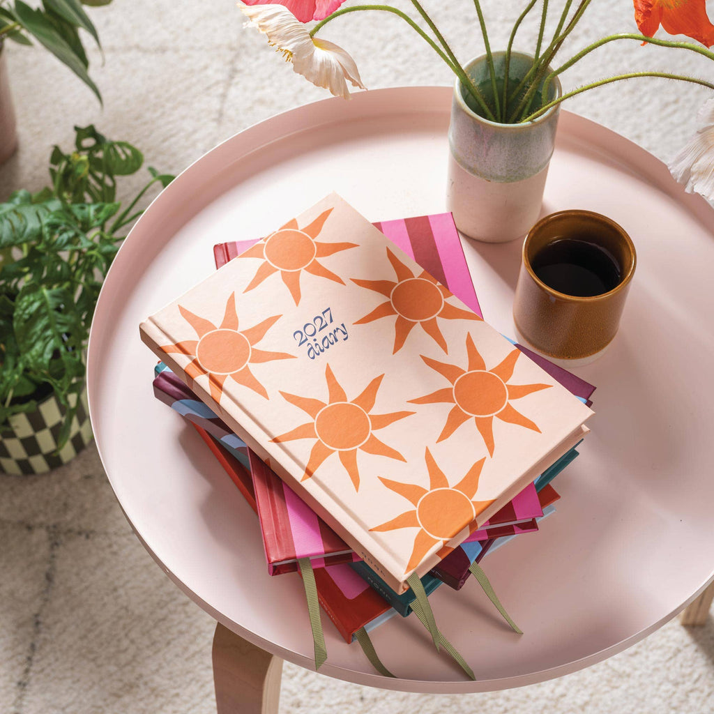 2027 Diary | A5 Hardcover Week to View | Sunbeam