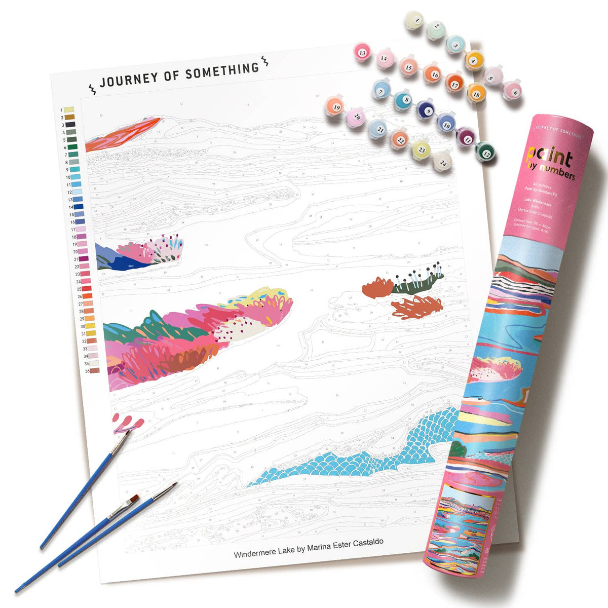Paint by Numbers - Lake Windermere