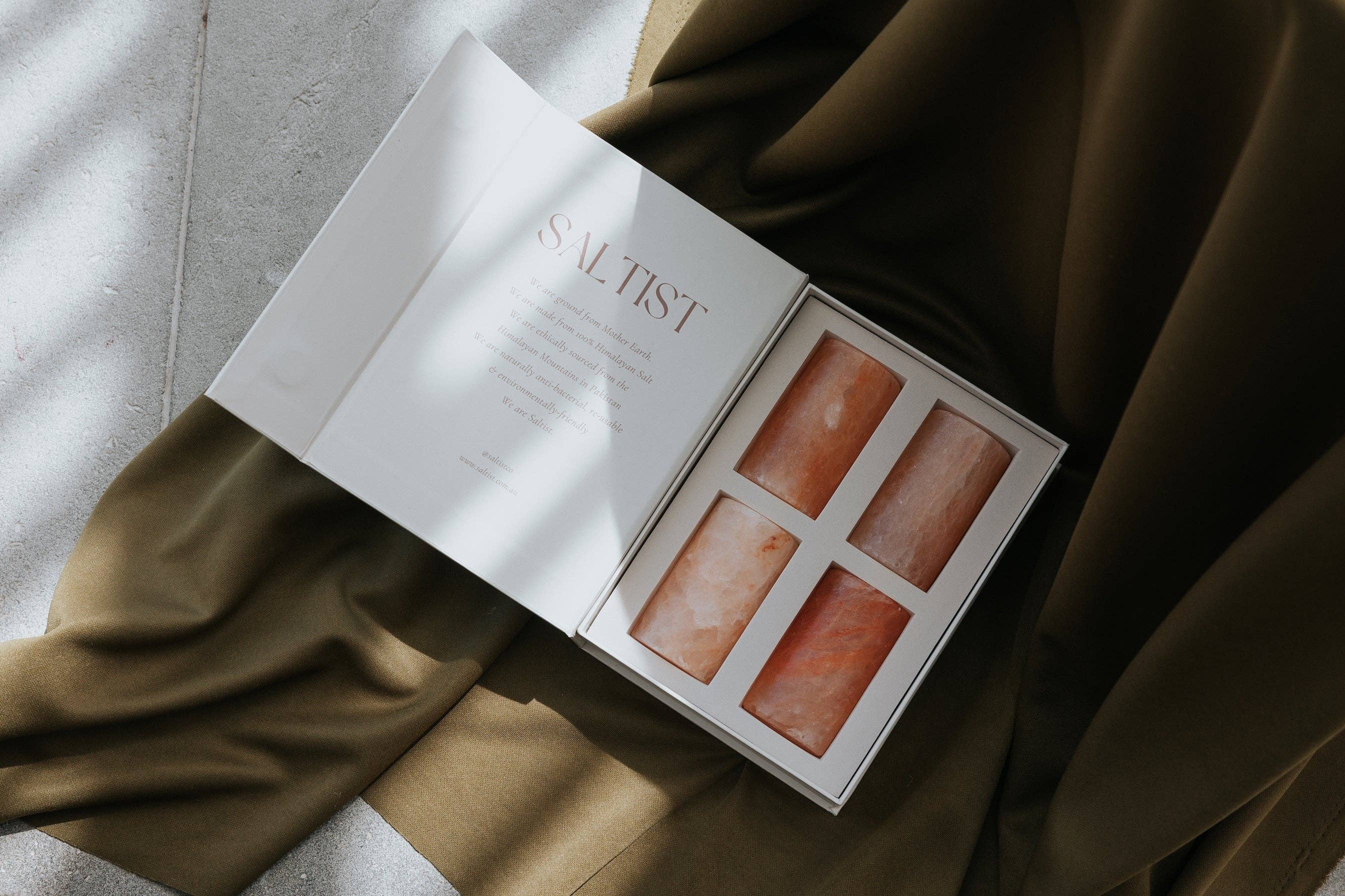 On-The-Go Saltist Tequila Glass Set: Pink Salt