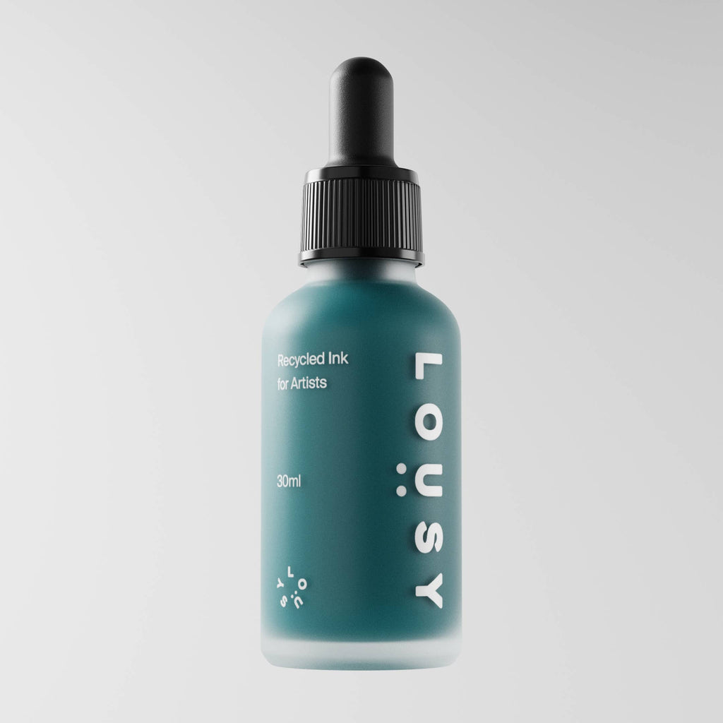 Lousy Ink — 30ml Recycled Artist Ink Colours: Indigo — 30ml