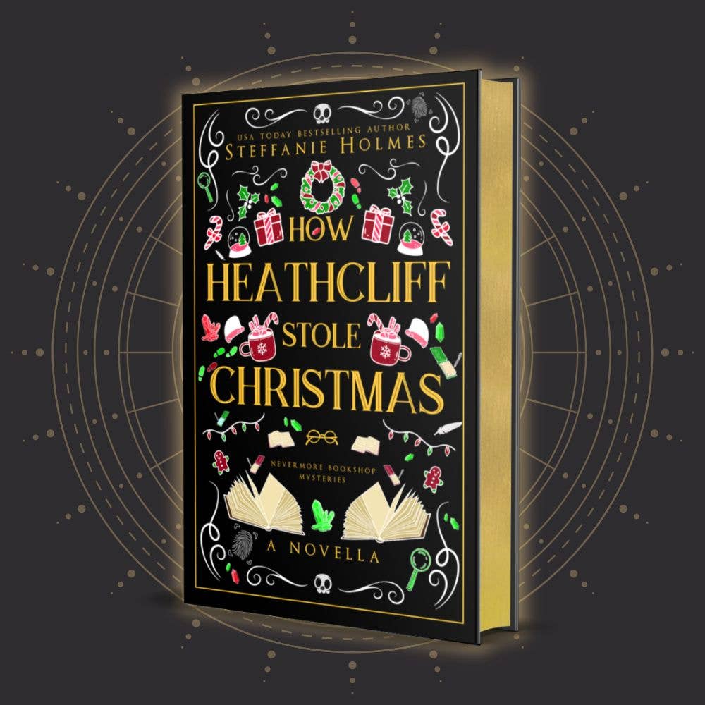 LIMITED EDITION How Heathcliff Stole Christmas - SIGNED hardcover luxe edition