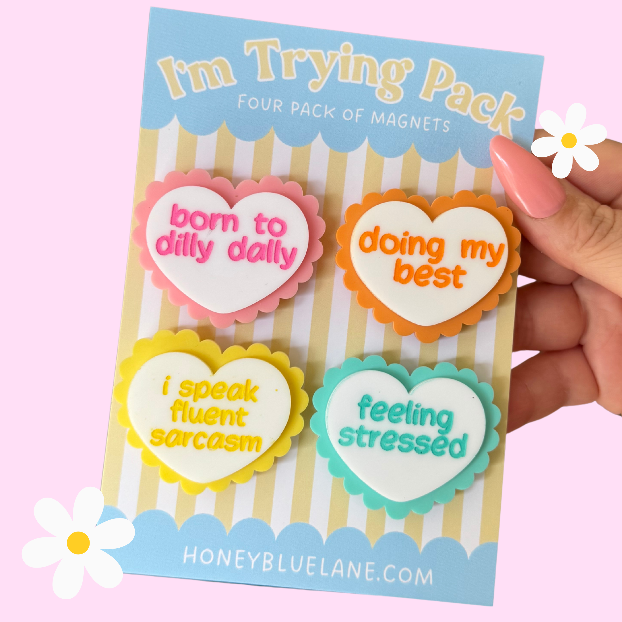 I'm Trying Magnet Pack